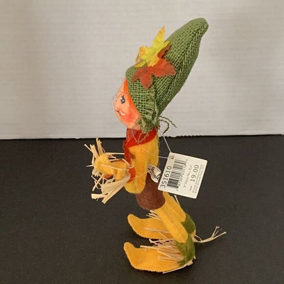 2010 Annalee Doll 9" Gold Fall Elf - Picture 4 of 5